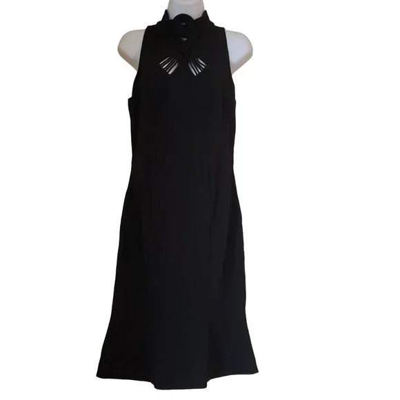 little black dress for cruise Short Black Halter Cruise Dress: Dear Moon J349655 Black / 0 main image 0
